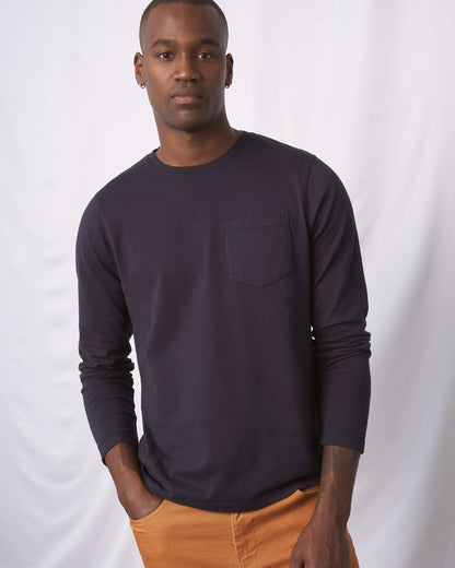 Organic Long-Sleeve Pocket Tee by United By Blue