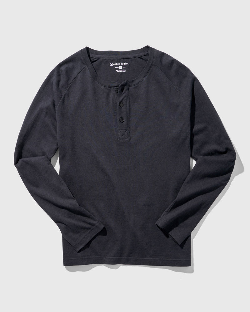 Organic Heavyweight Henley by United By Blue