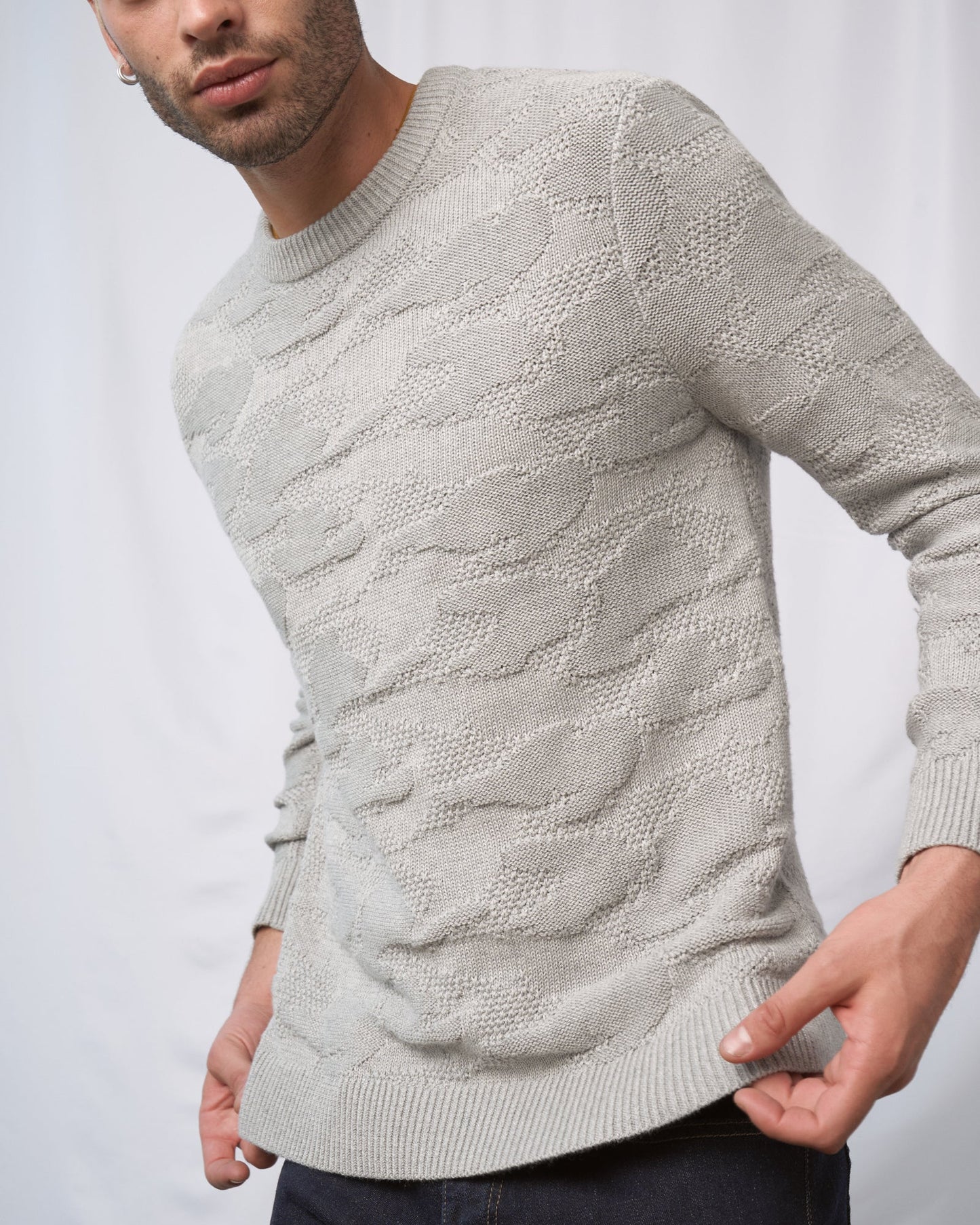 Recycled Mixed Stitch Sweater by United By Blue