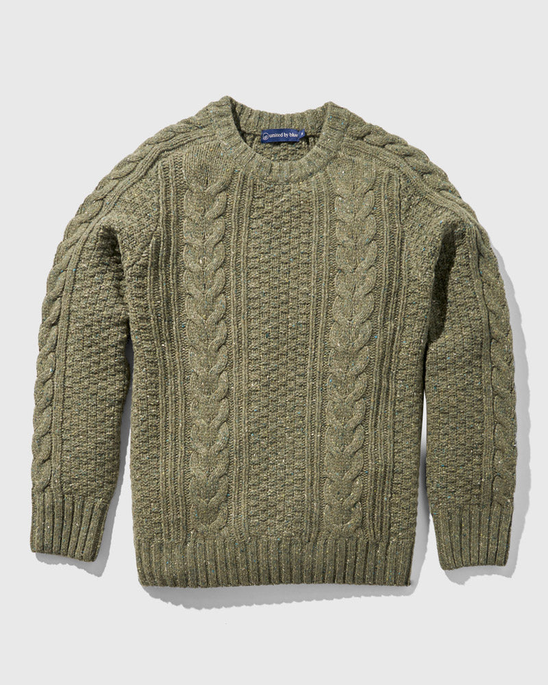 Recycled Nepped Fisherman Sweater by United By Blue