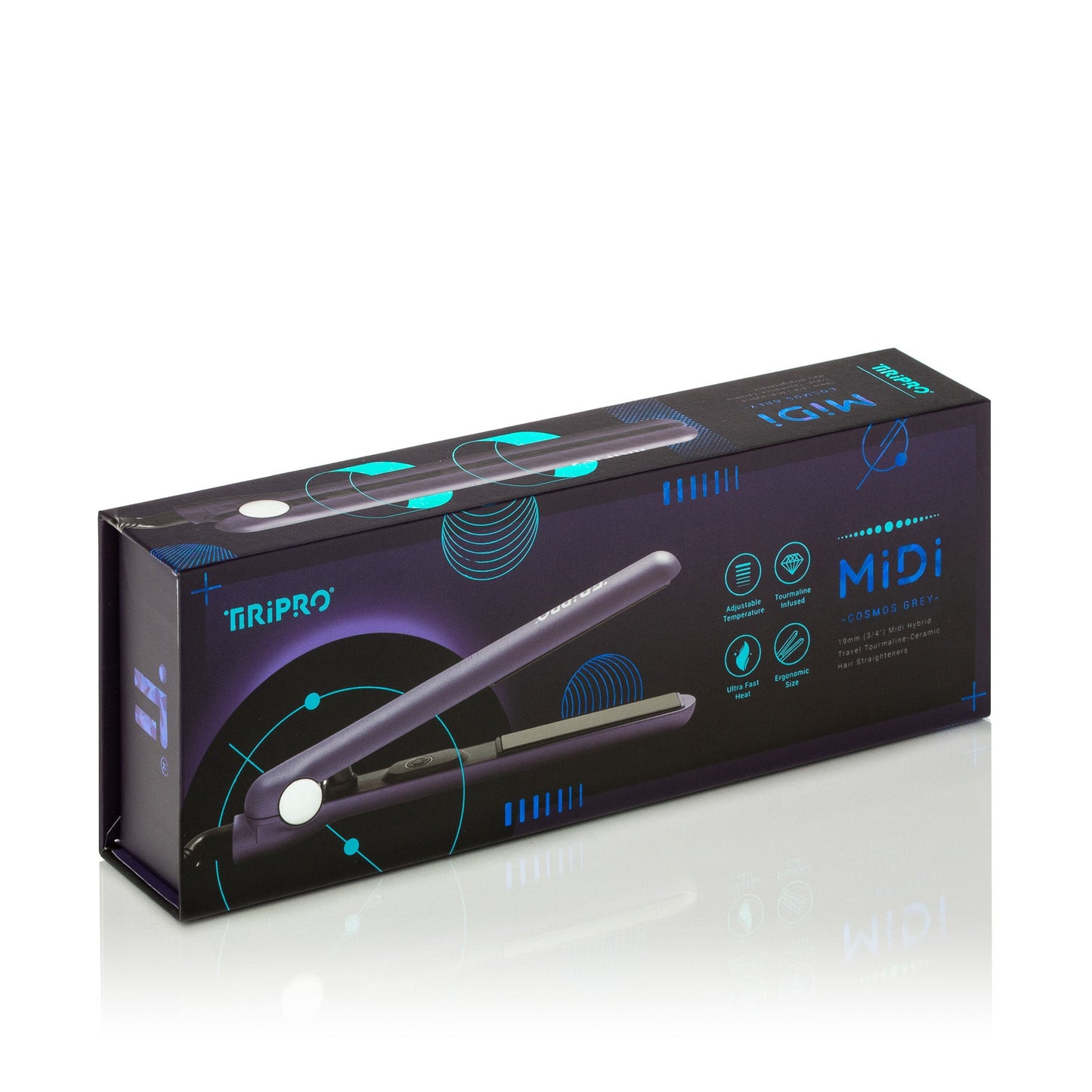 Midi 0.75" Hybrid Straightener with Far Infrared Tech