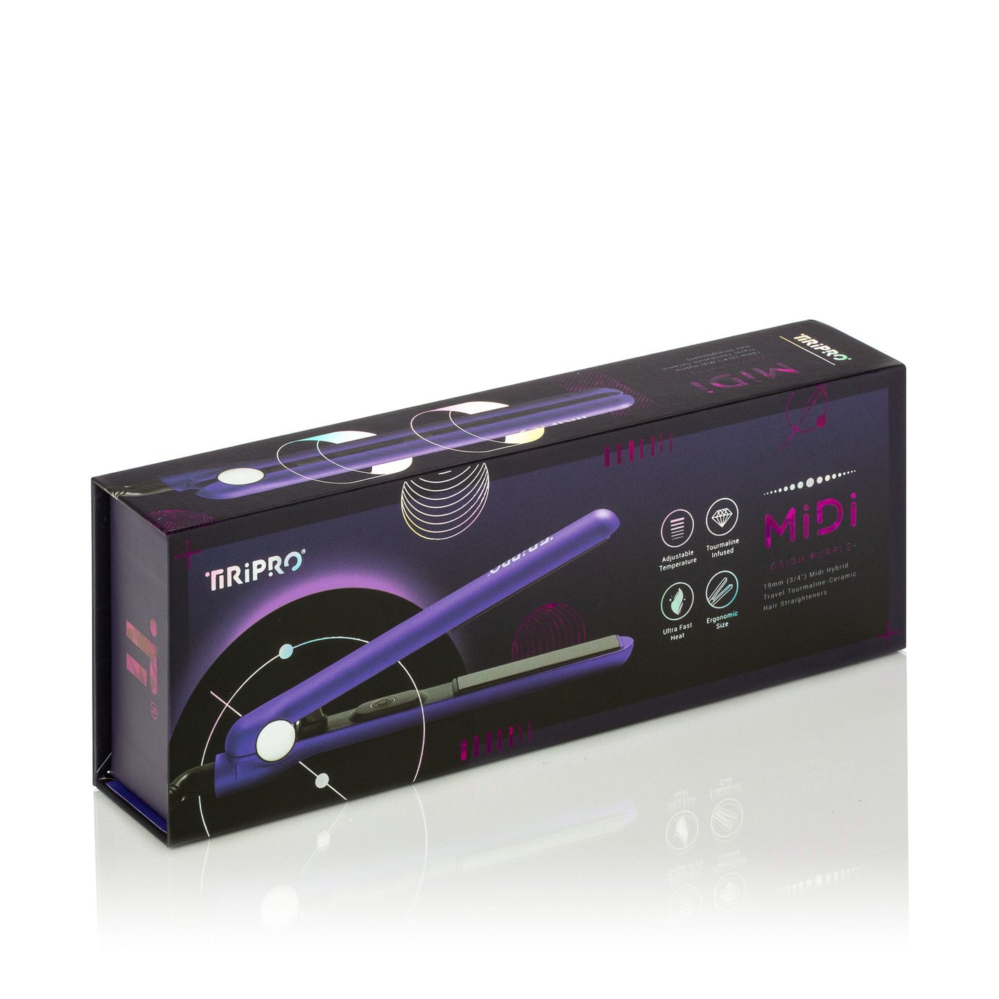 Midi 0.75" Hybrid Straightener with Far Infrared Tech