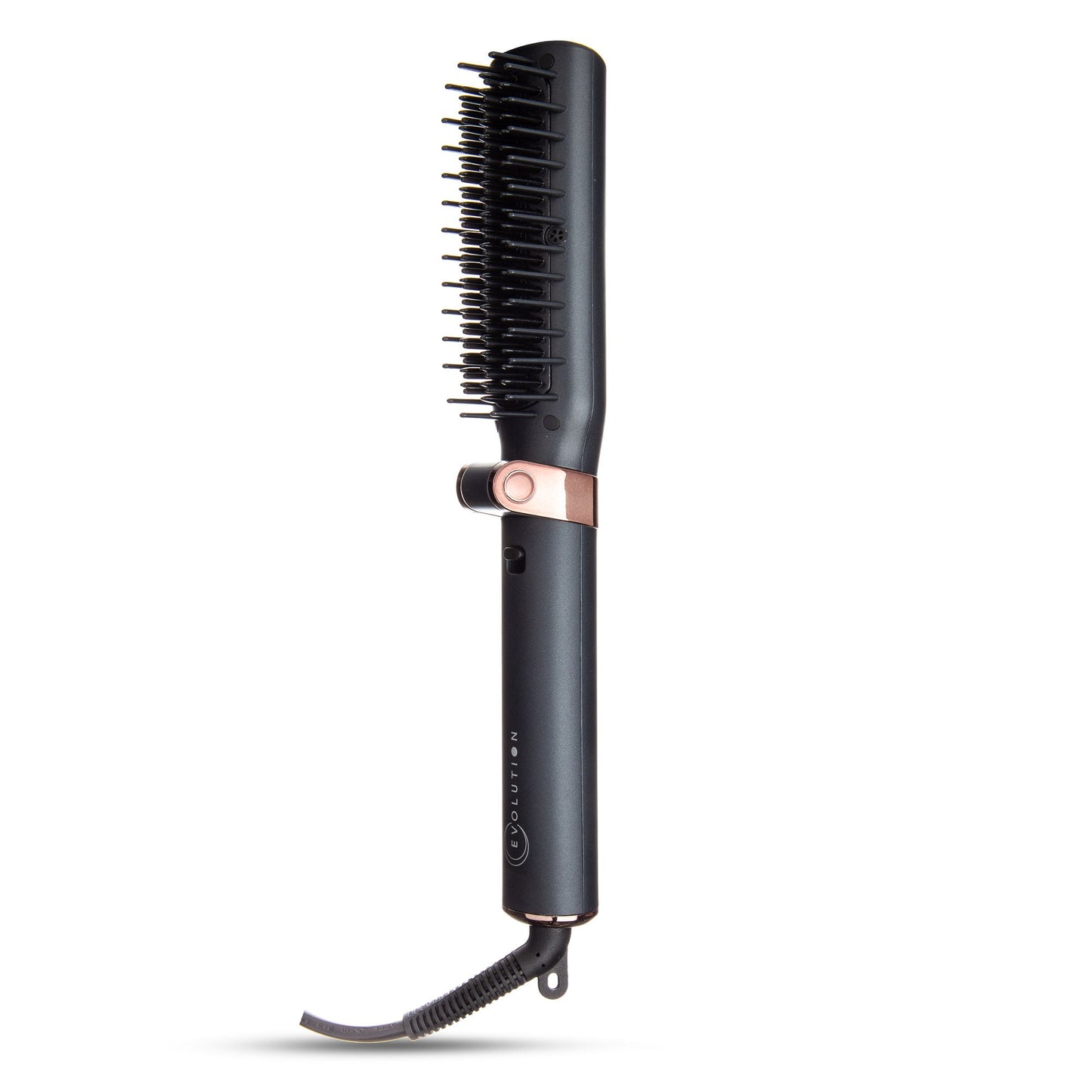 Equinox Foldable Hot Brush w/ Travel Case (Black Mirror)