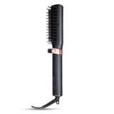 Equinox Foldable Hot Brush w/ Travel Case (Black Mirror)