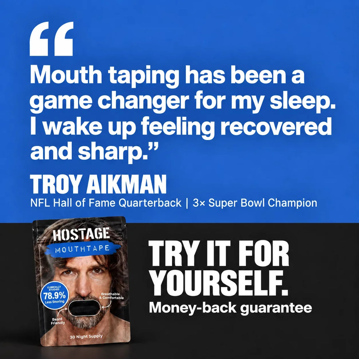 Hostage Tape: 1/3/6/12 Month Supplies | Mens/Womens