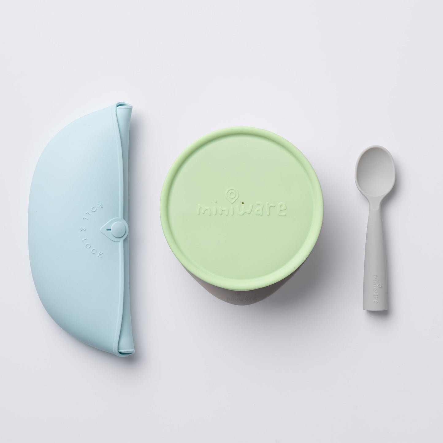 First Bites Deluxe Self-Feeding Set - Hipster Bites by Miniware