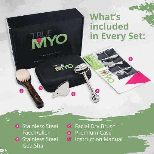 TrueMyo Facial Beauty Trifecta Kit by Myofascial Releaser