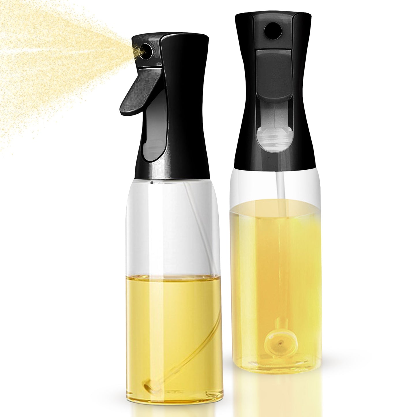 Cheer Collection Multi-Purpose Food Grade Oil Spray Bottle - Available in Sets of 2 or 3