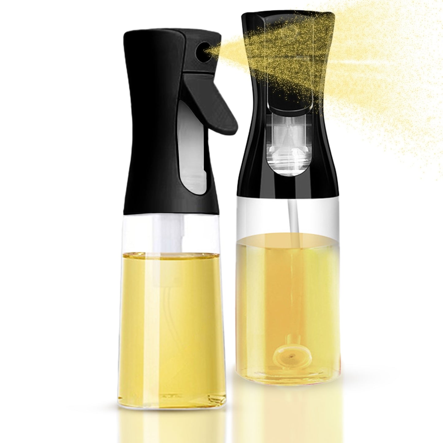 Cheer Collection Multi-Purpose Food Grade Oil Spray Bottle - Available in Sets of 2 or 3