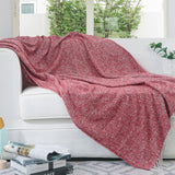 Cheer Collection Ultra Soft Knit Throw Blanket | 100% Acrylic Accent Throw - 50 x 60 inches
