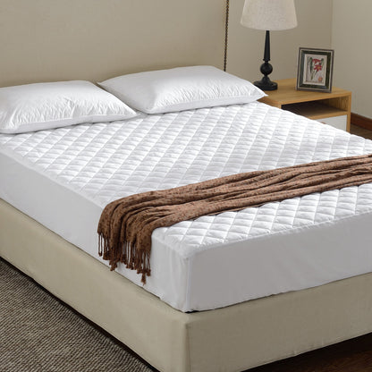 Cheer Collection Quilted Mattress Pad And Protector - Assorted Sizes