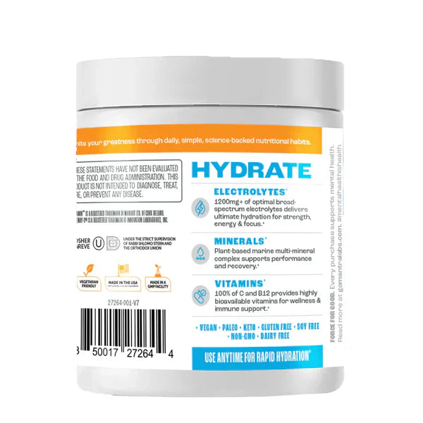 Game-changing, great-tasting, sugar-free hydration supplement