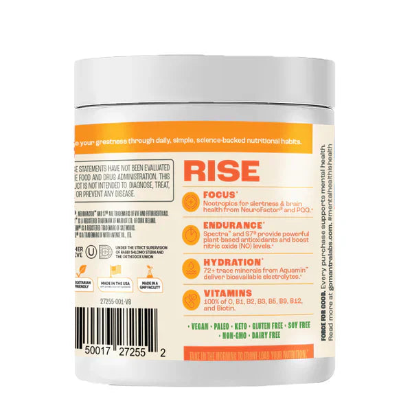 Rise The Energy And Focus Supplement