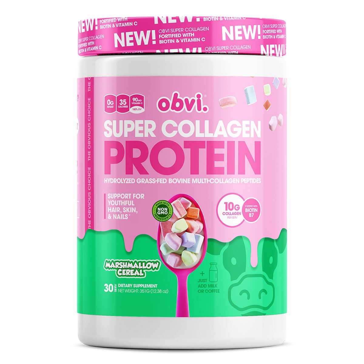 Super Collagen Protein Powder by Obvi