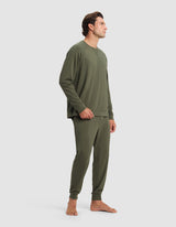 Men's Brushed Bamboo Jogger Set