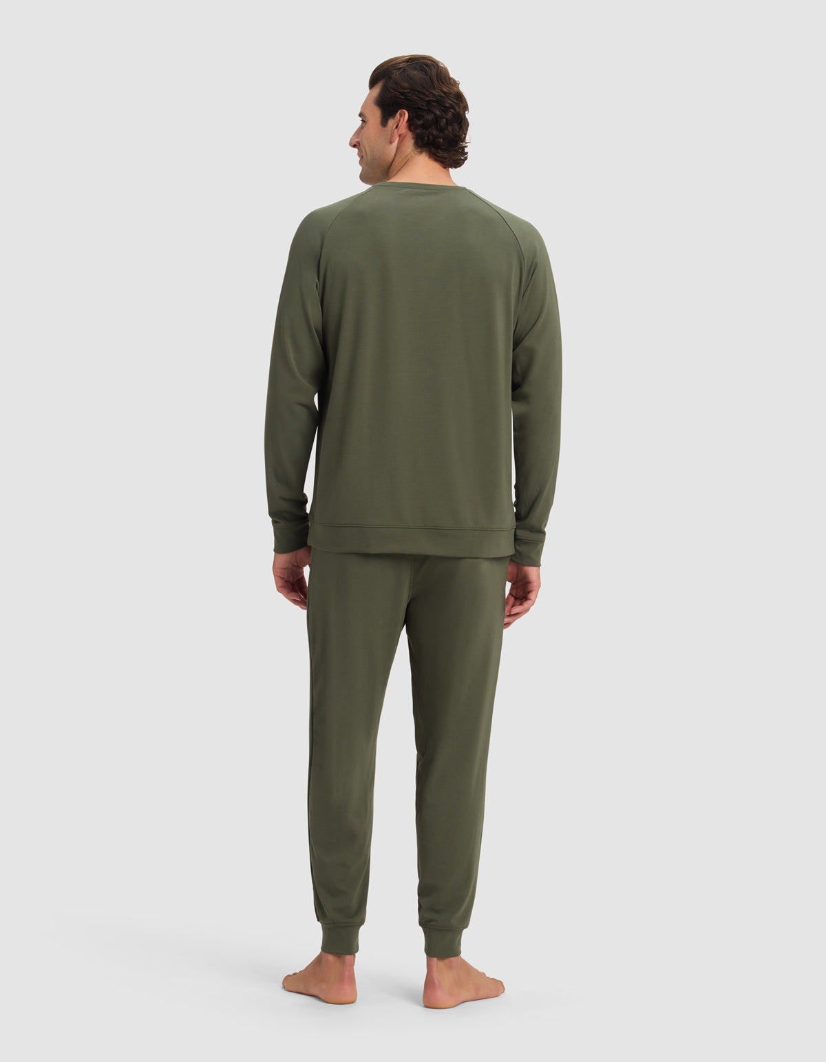 Men's Brushed Bamboo Jogger Set