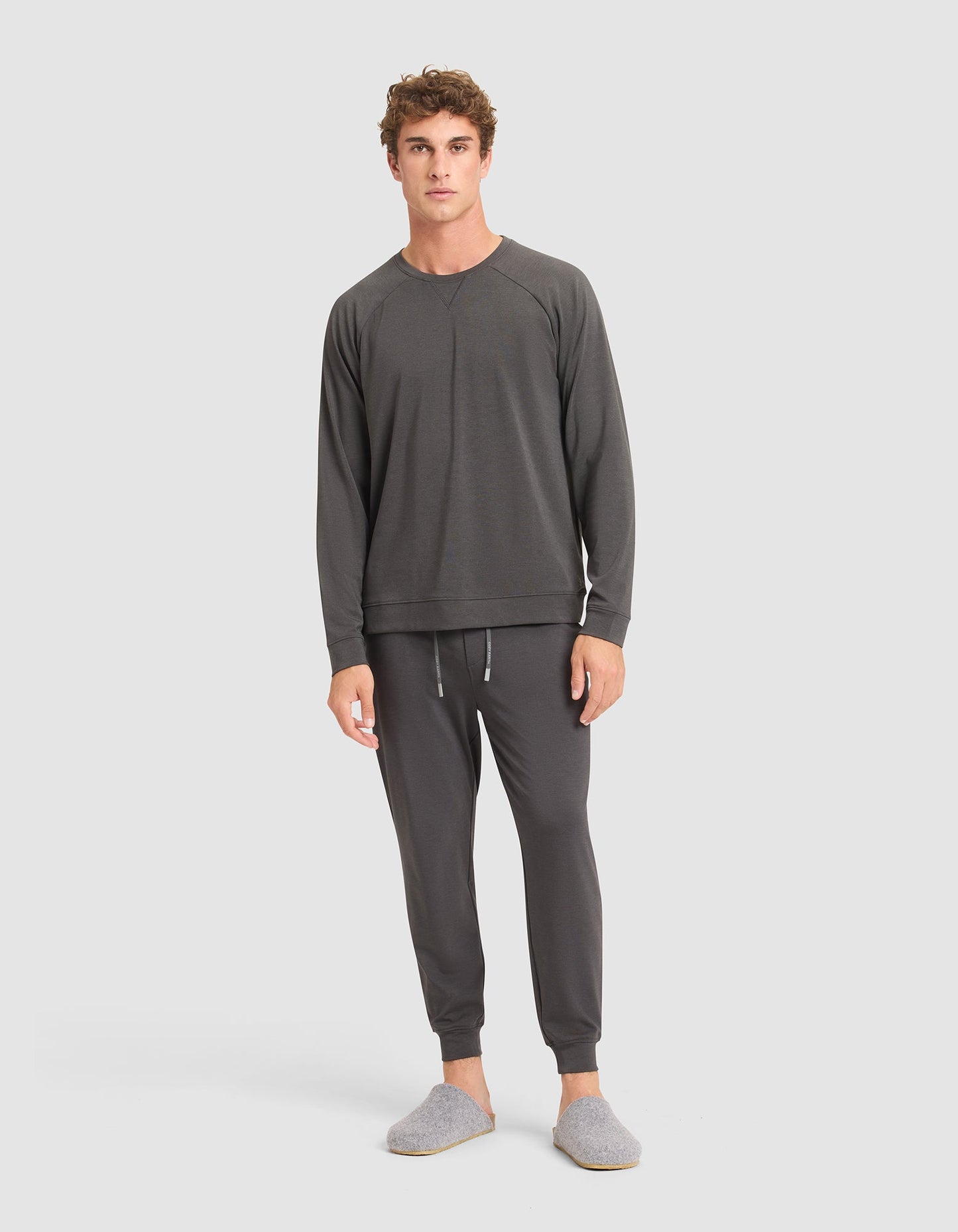Men's Brushed Bamboo Jogger Set