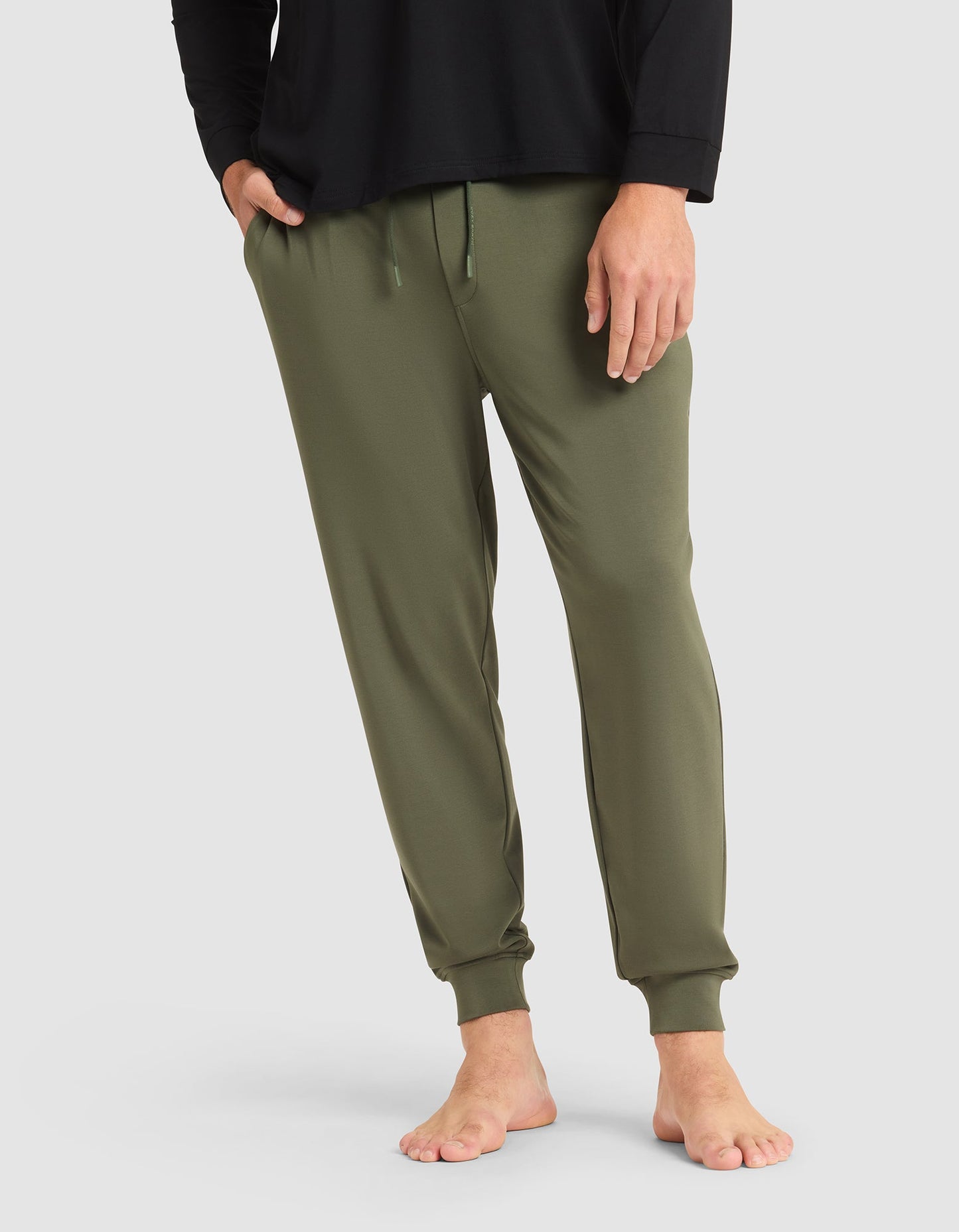 Men's Brushed Bamboo Jogger Set