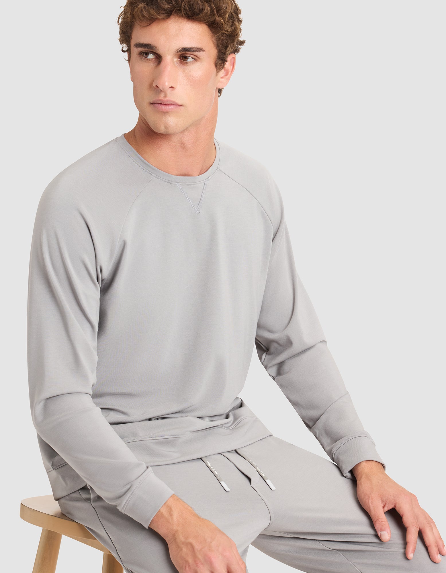 Men's Brushed Bamboo Jogger Set