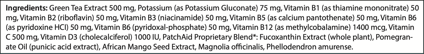 Metabolism Plus Topical Patch