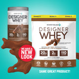 Chocolate Designer Whey 2 lb : 100% Whey Protein Powder