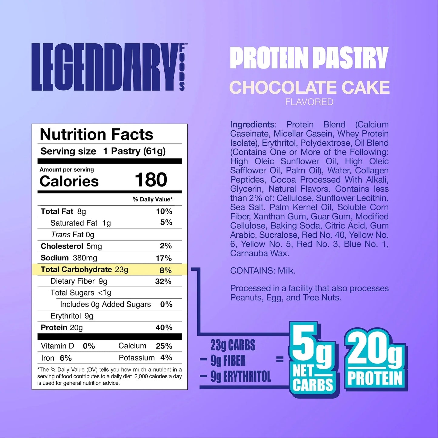 Legendary Foods Tasty Protein Pastry