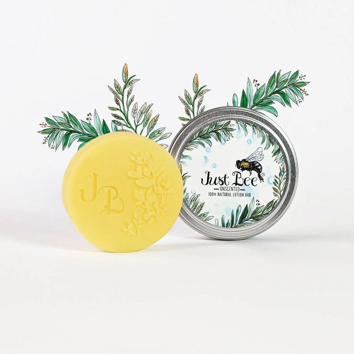 Unscented - 100% Natural Lotion Bar