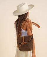 Carmen - Knotted Crossbody | Oak Brown by Made by Minga