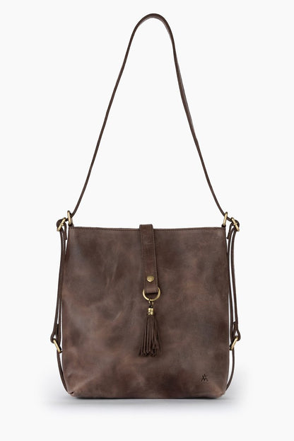 Mini Leather Slingback Bag by Made for Freedom