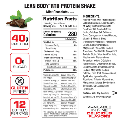 Labrada Lean Body Protein Shake RTD