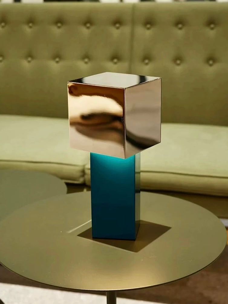 Modern Geometric Portable Dimmable Lamp - Bauhaus Pivot ATD7 Table Lamp