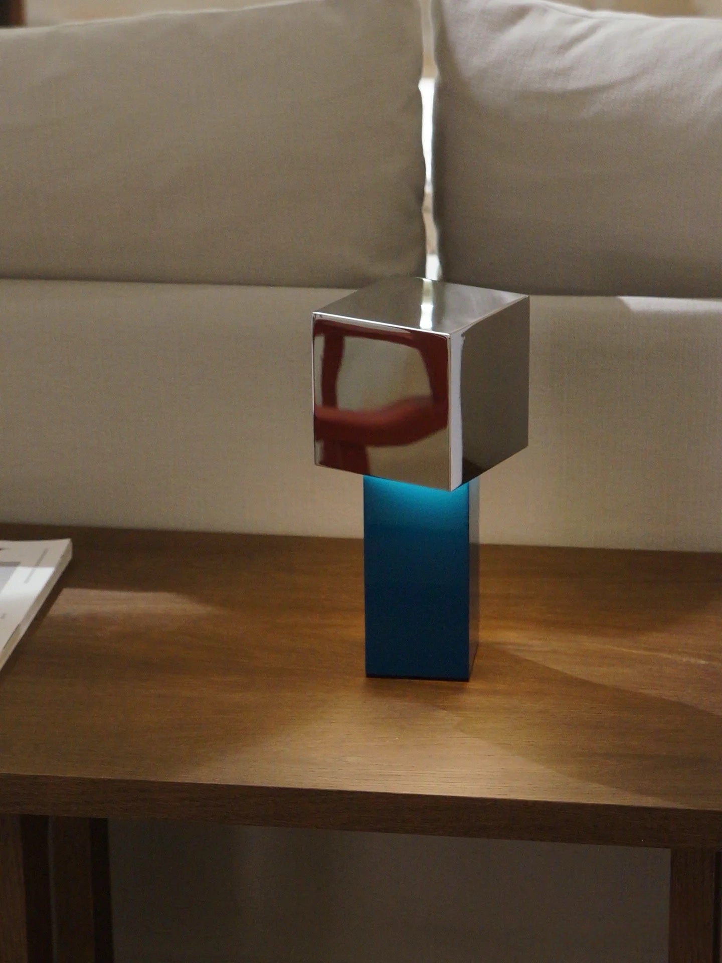 Modern Geometric Portable Dimmable Lamp - Bauhaus Pivot ATD7 Table Lamp