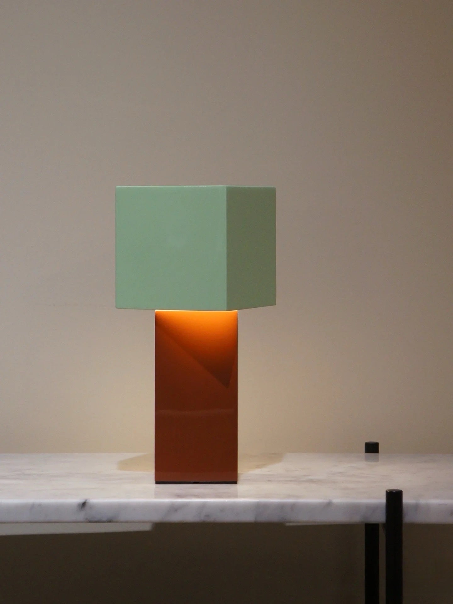 Modern Geometric Portable Dimmable Lamp - Bauhaus Pivot ATD7 Table Lamp