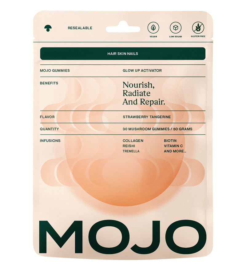 Hair, Skin & Nails Gummies by Mojo | Mushroom Dosed Gummies