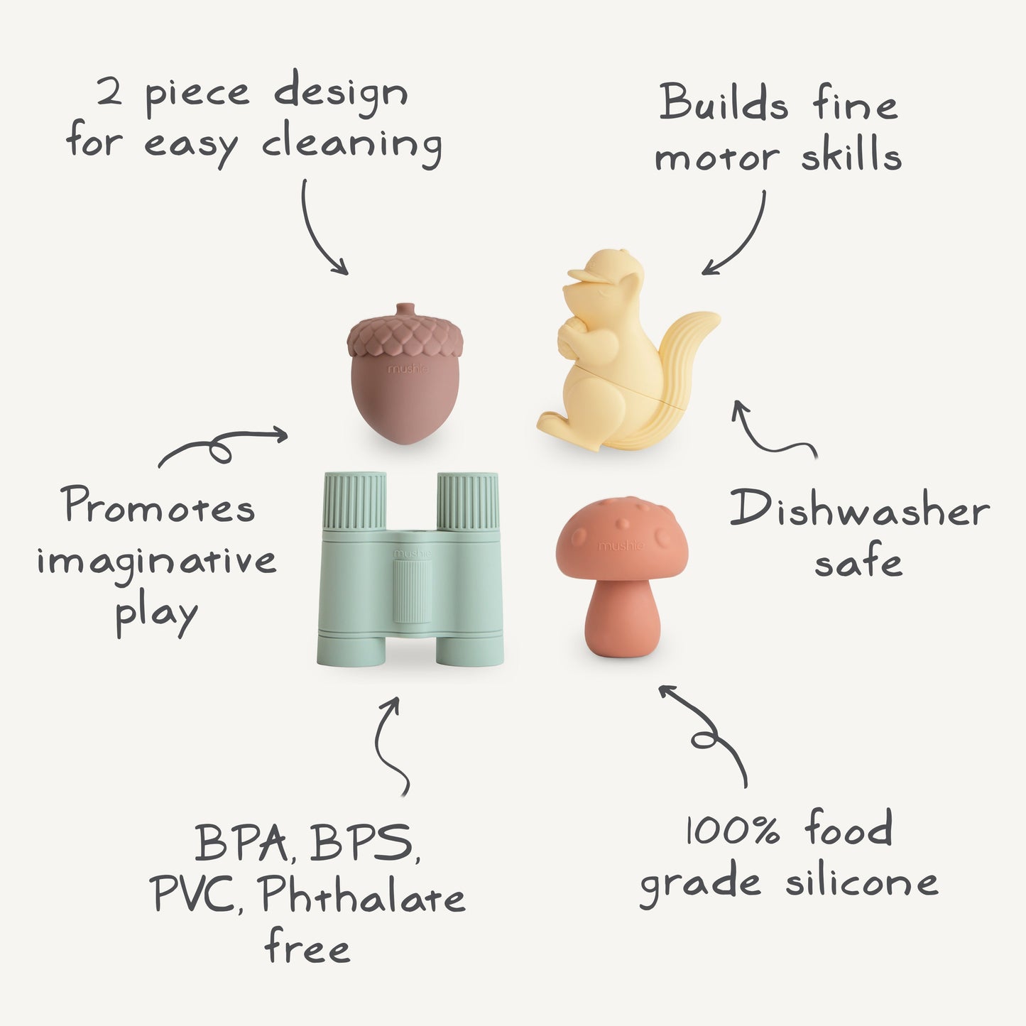 Mold Free Bath Play Set