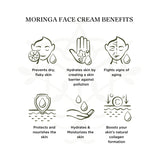 All Natural Moringa Hydrate and Nourish Face Cream for Sensitive Skin