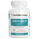 Vitamin D from Organic Mushrooms by Real Mushrooms