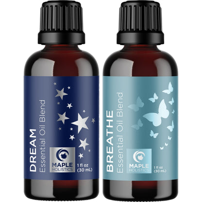 Dream and Breathe Essential Oil Blend Set