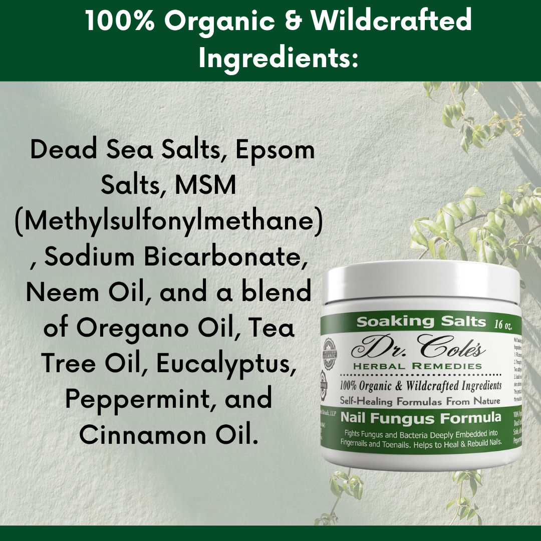 13 - Dr. Cole's Organic Nail Fungus Salts Formula