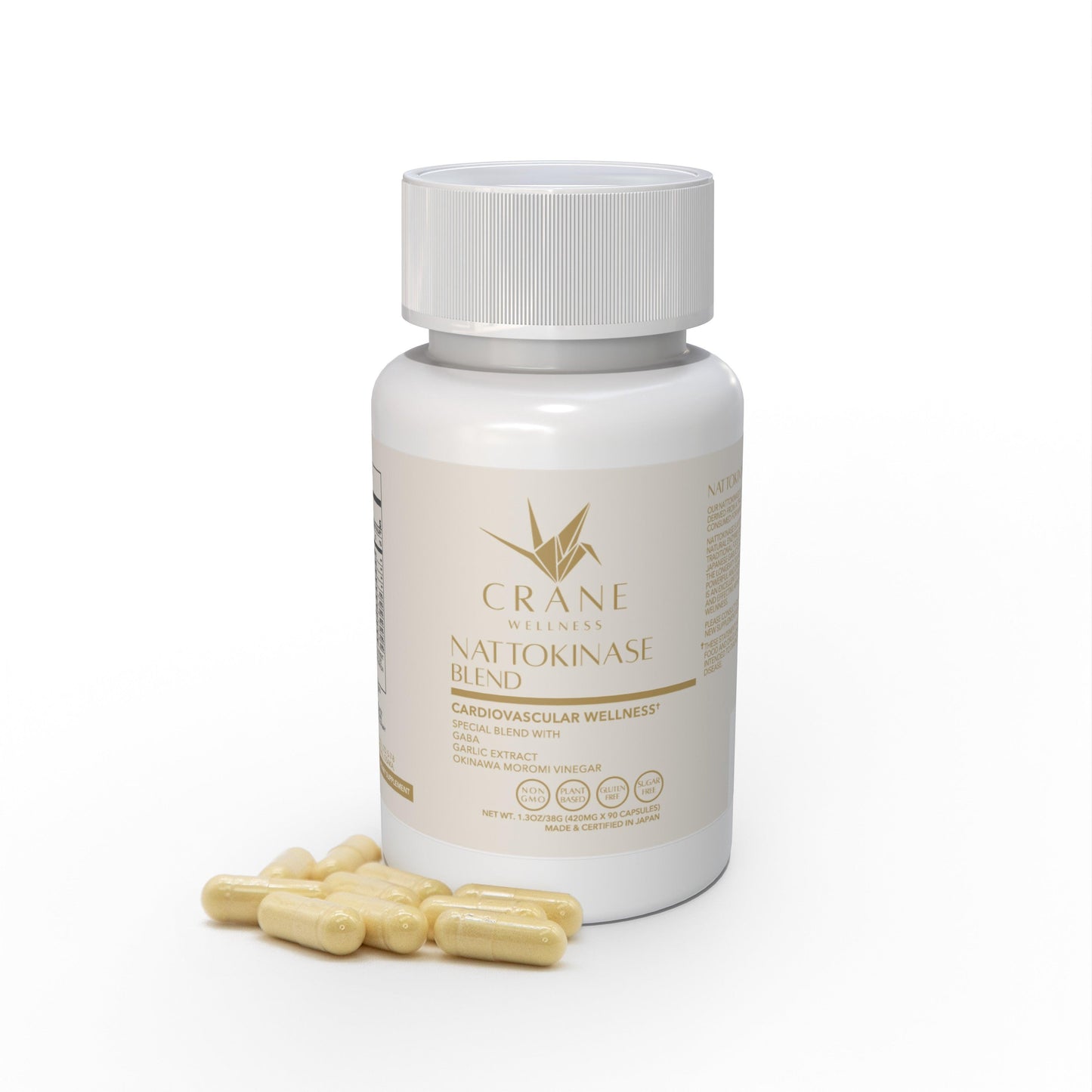 Nattokinase Blend Cardiovascular Support Capsules