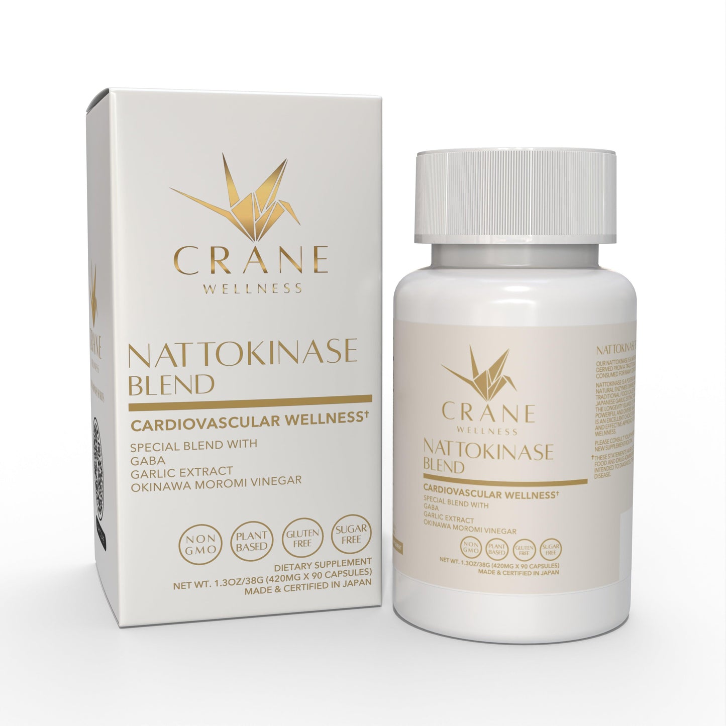 Nattokinase Blend Cardiovascular Support Capsules