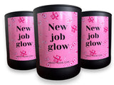 New Job Glow candle by Angsty Addie