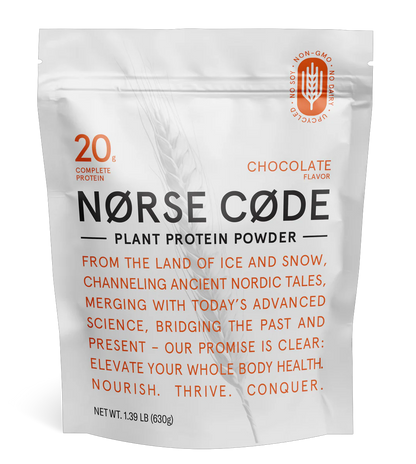 NØRSE CØDE Chocolate Plant Protein Powder, 20g Protein Per Serving