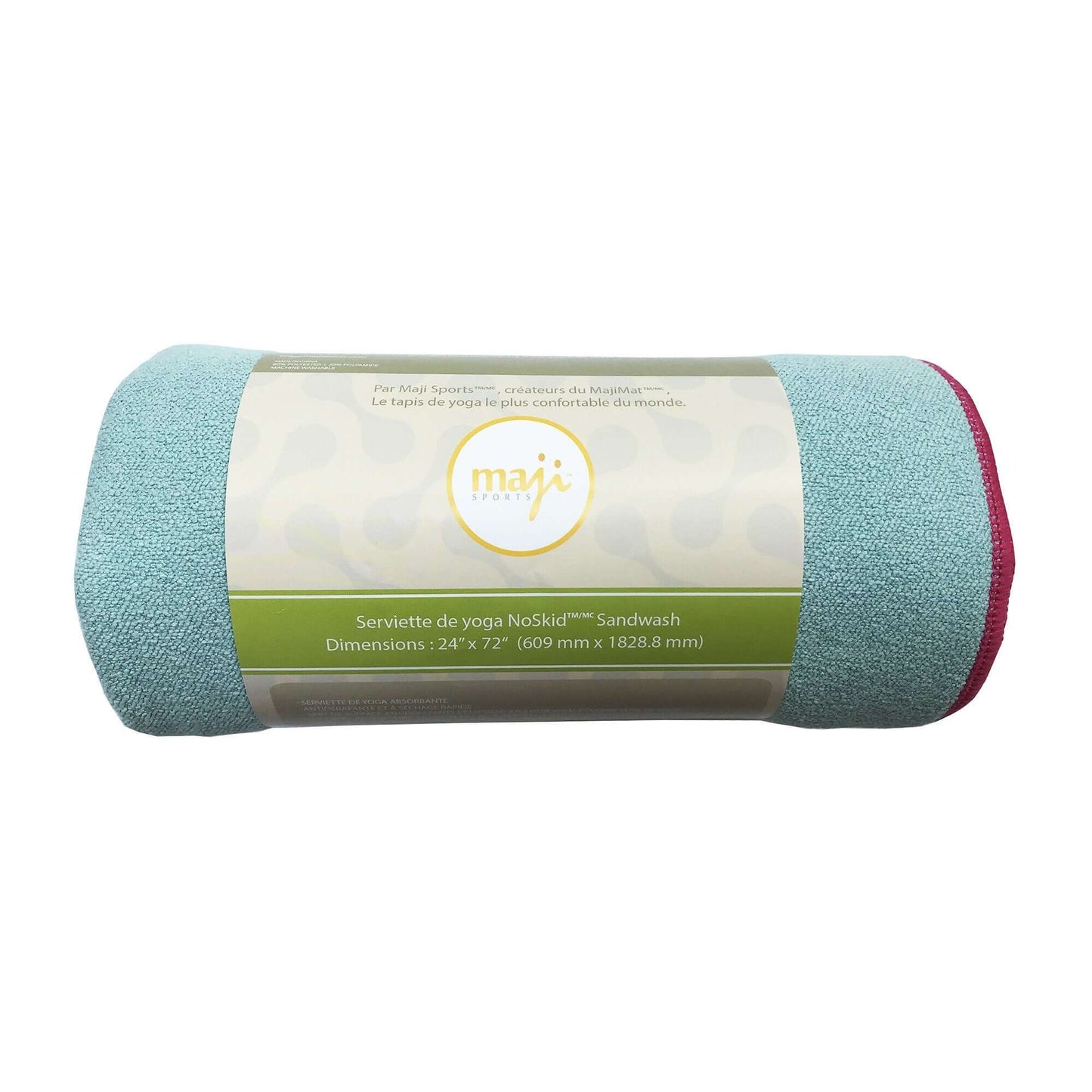 NoSkid Sand-Washed Yoga Mat Towel by Jupiter Gear