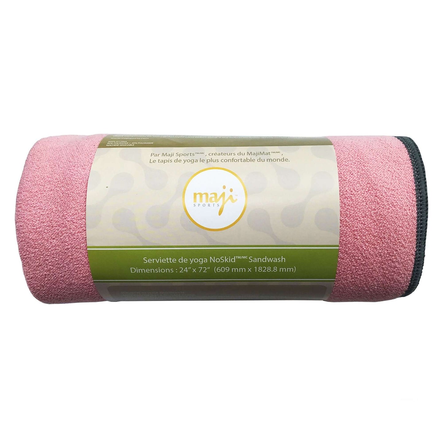 NoSkid Sand-Washed Yoga Mat Towel by Jupiter Gear