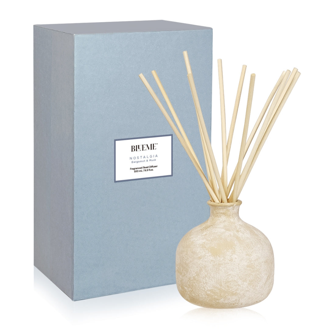 Nostalgia - Ceramic Refillable Diffuser - Bergamot & Musk