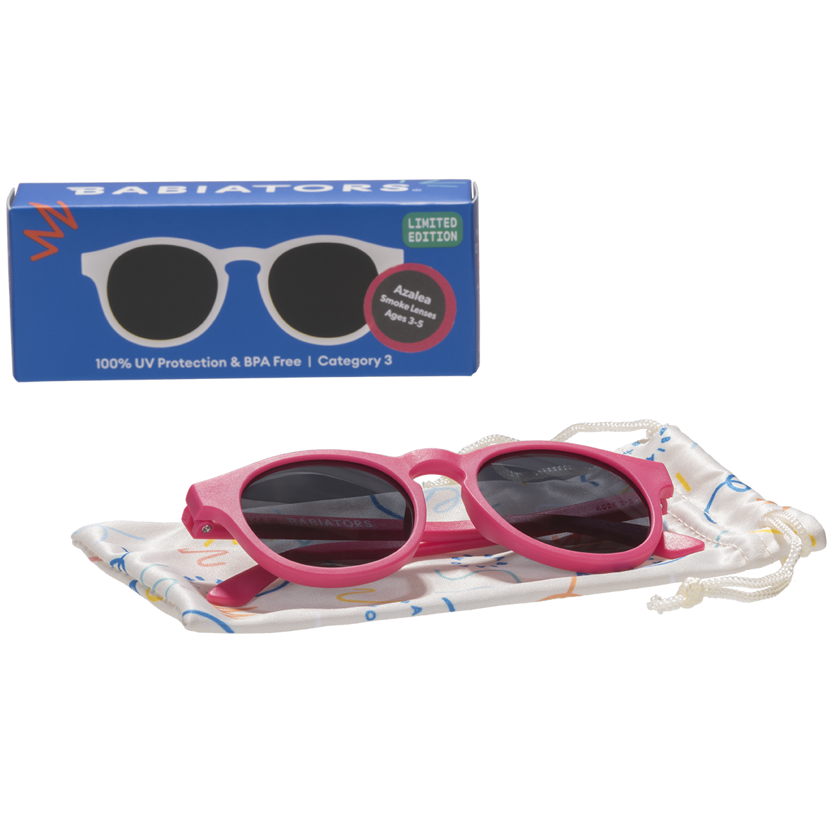 Azalea Pink Keyhole | Smoke Lenses