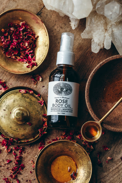 ROSE Body Oil | Regenerative + Moisturizing