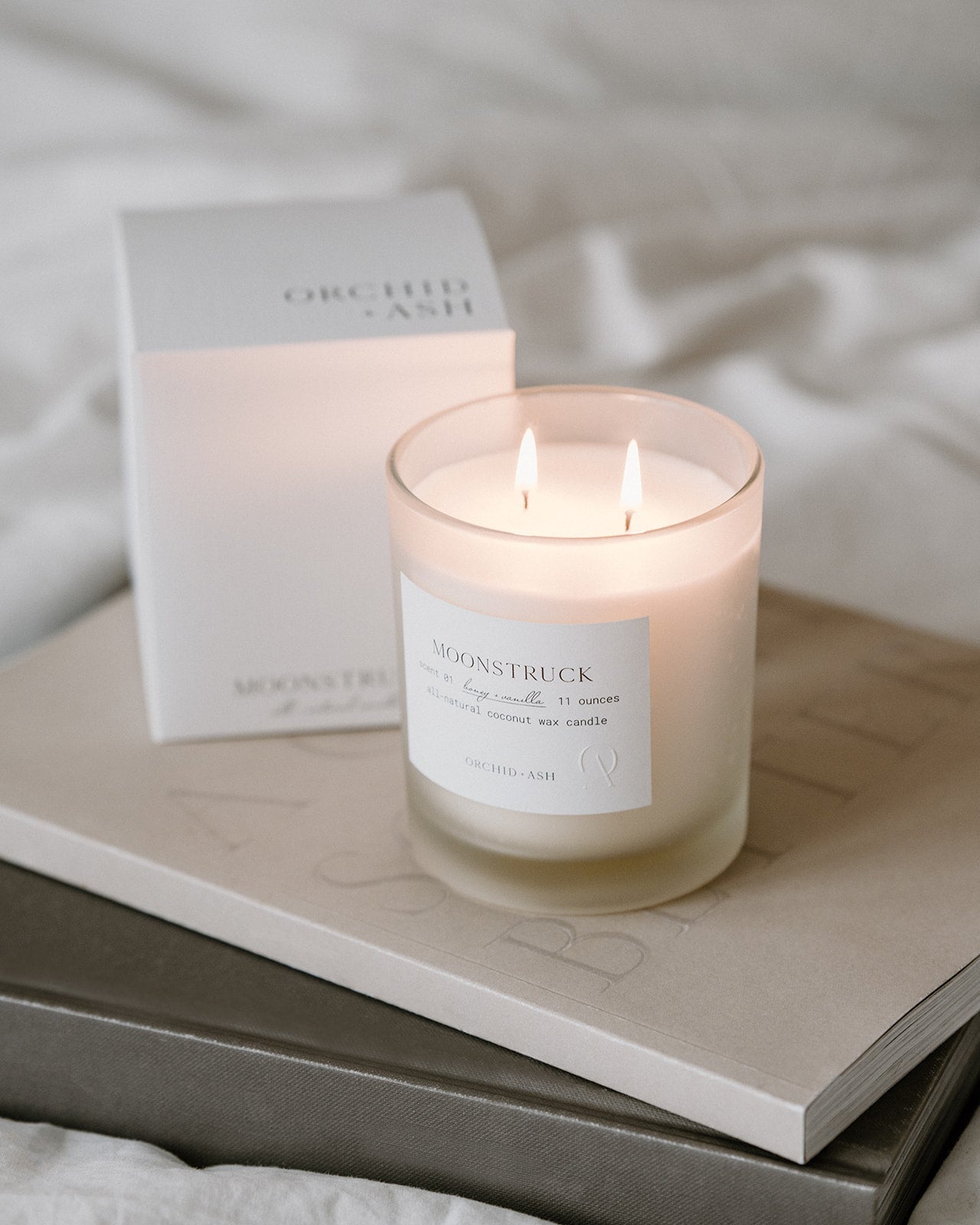 MOONSTRUCK Natural Candle by Orchid + Ash