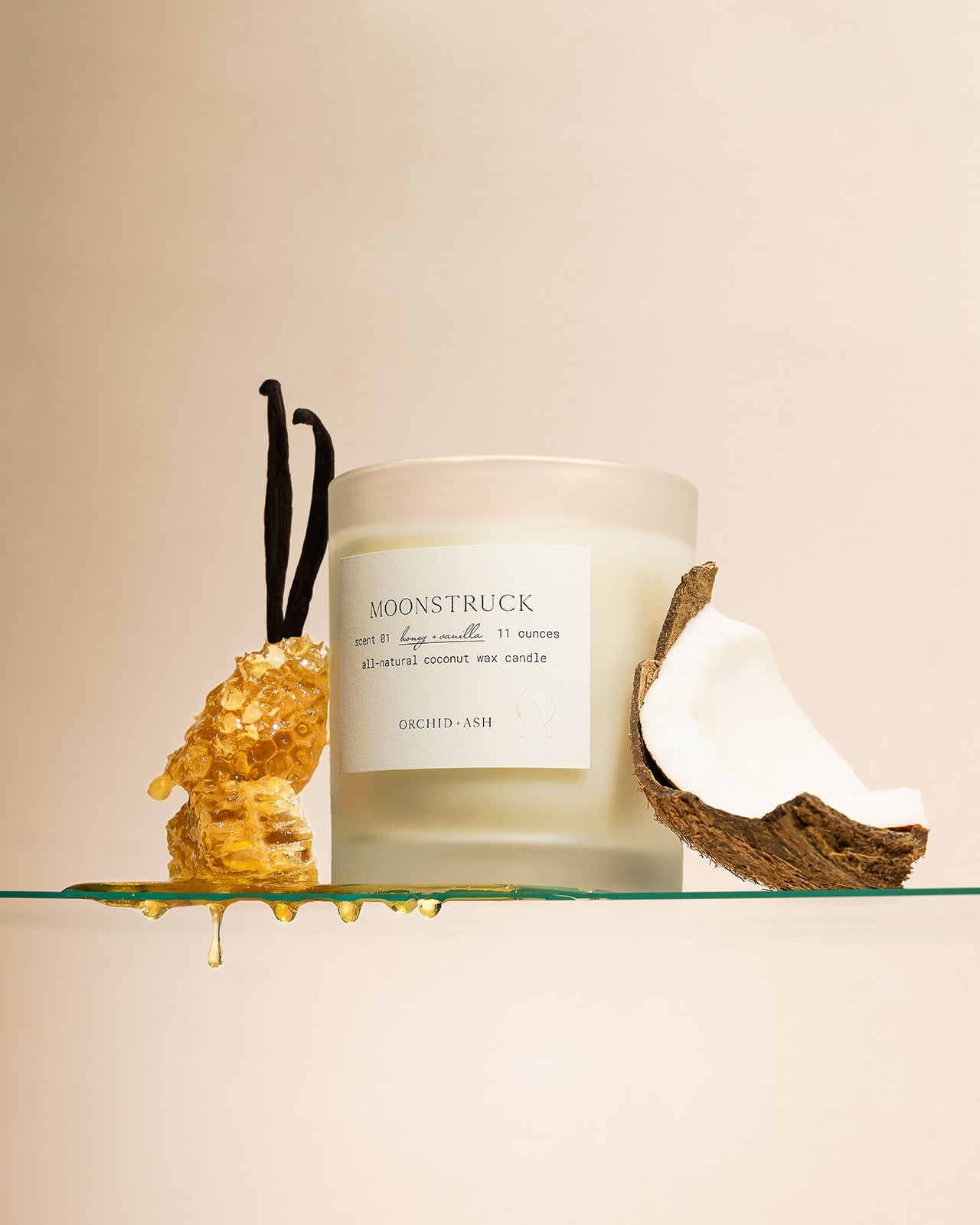 MOONSTRUCK Natural Candle by Orchid + Ash